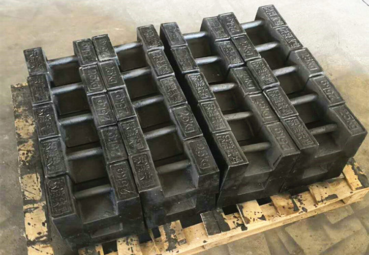 西安鑄鐵砝碼廠家直銷-20KG25KG配重砝碼