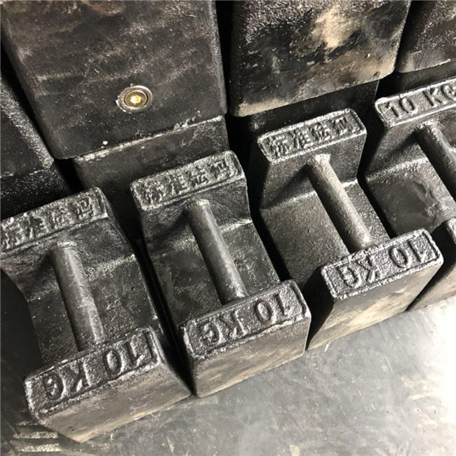 岳陽M3級(jí)校磅砝碼1噸長(zhǎng)方體鑄鐵砝碼