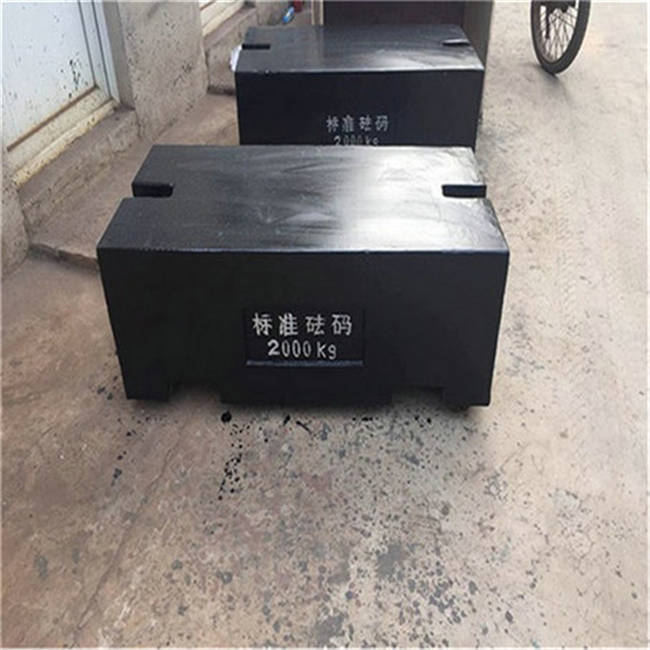 婁底工廠自校2噸配重砝碼
