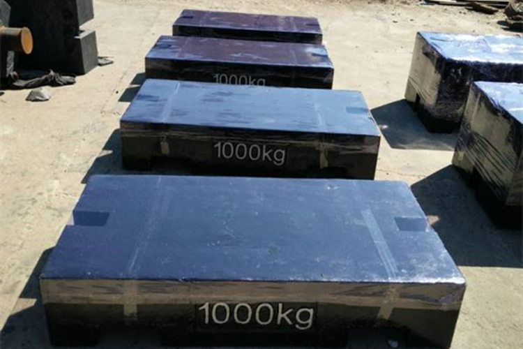 寶雞1000kg計量校準(zhǔn)用灰鑄鐵砝碼