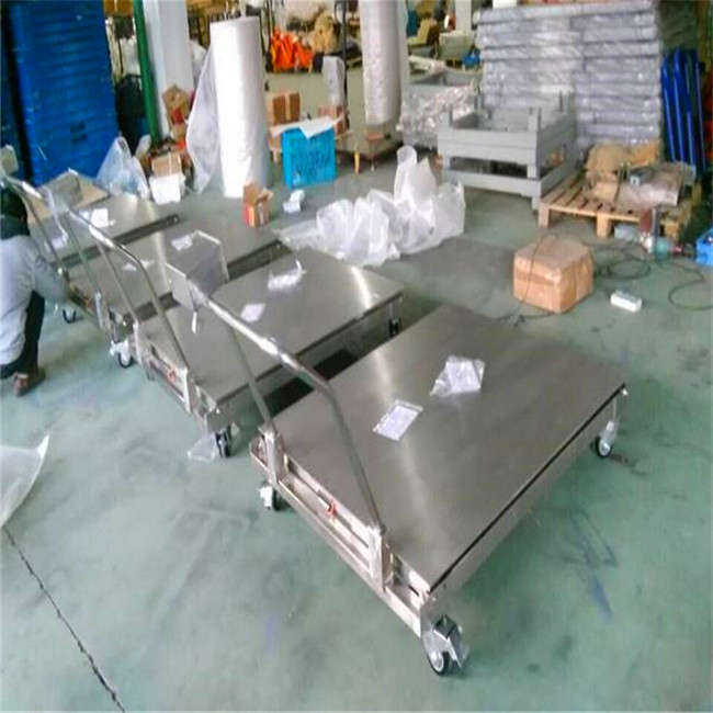 常德1000kg不銹鋼移動式電子磅稱